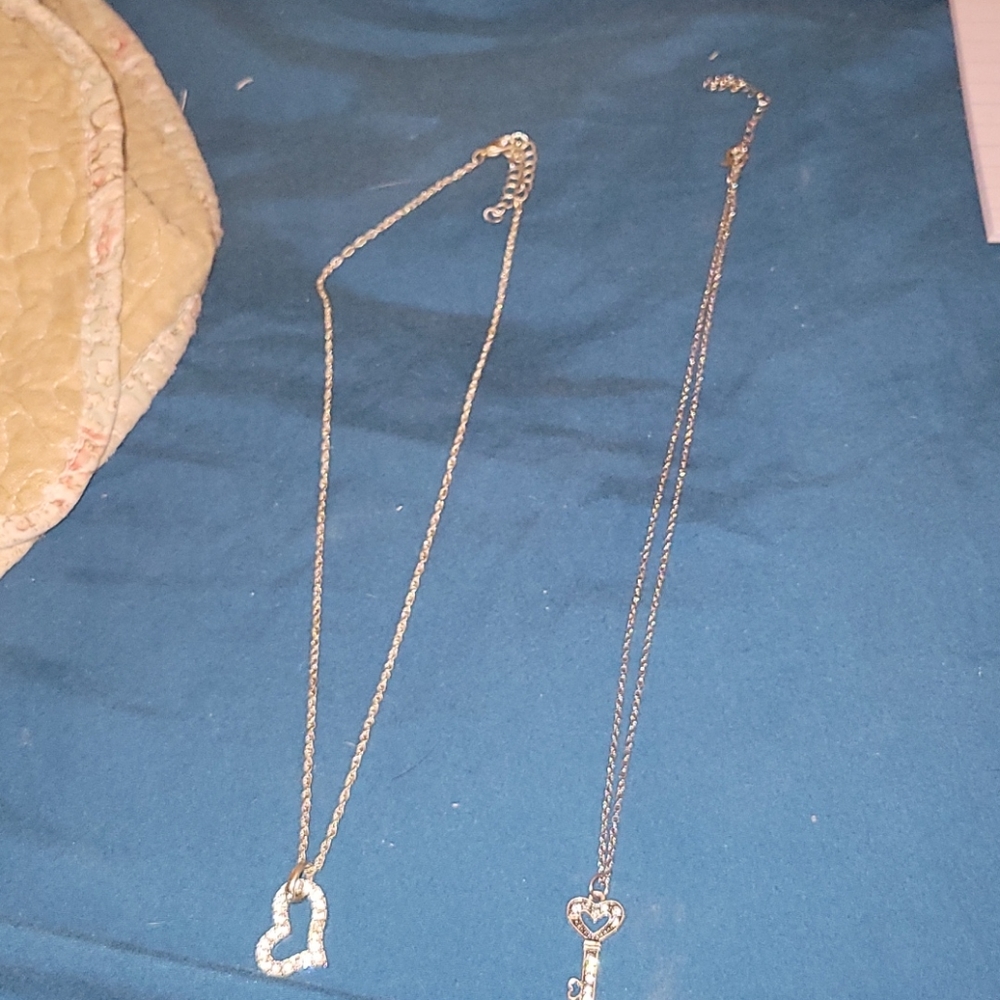 Sliver      plated   necklaces
